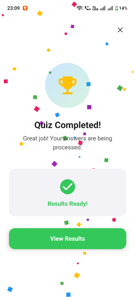 QuizCash App Screen